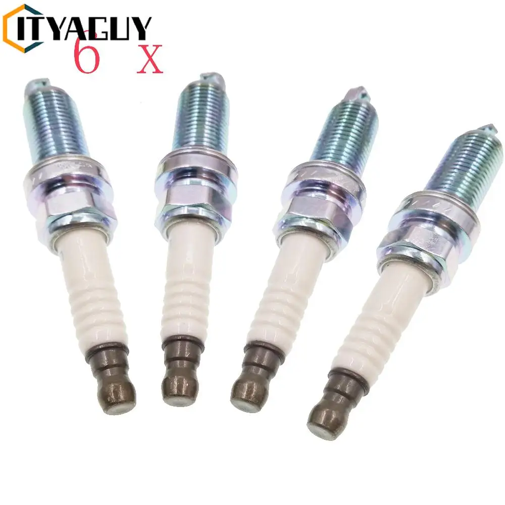 

New arrival 6pcs/lot Iridium power Spark Plugs 22401-ED815 LZKAR6AP-11 For Nissan Micra March Note Tiida X-Trail TEANA