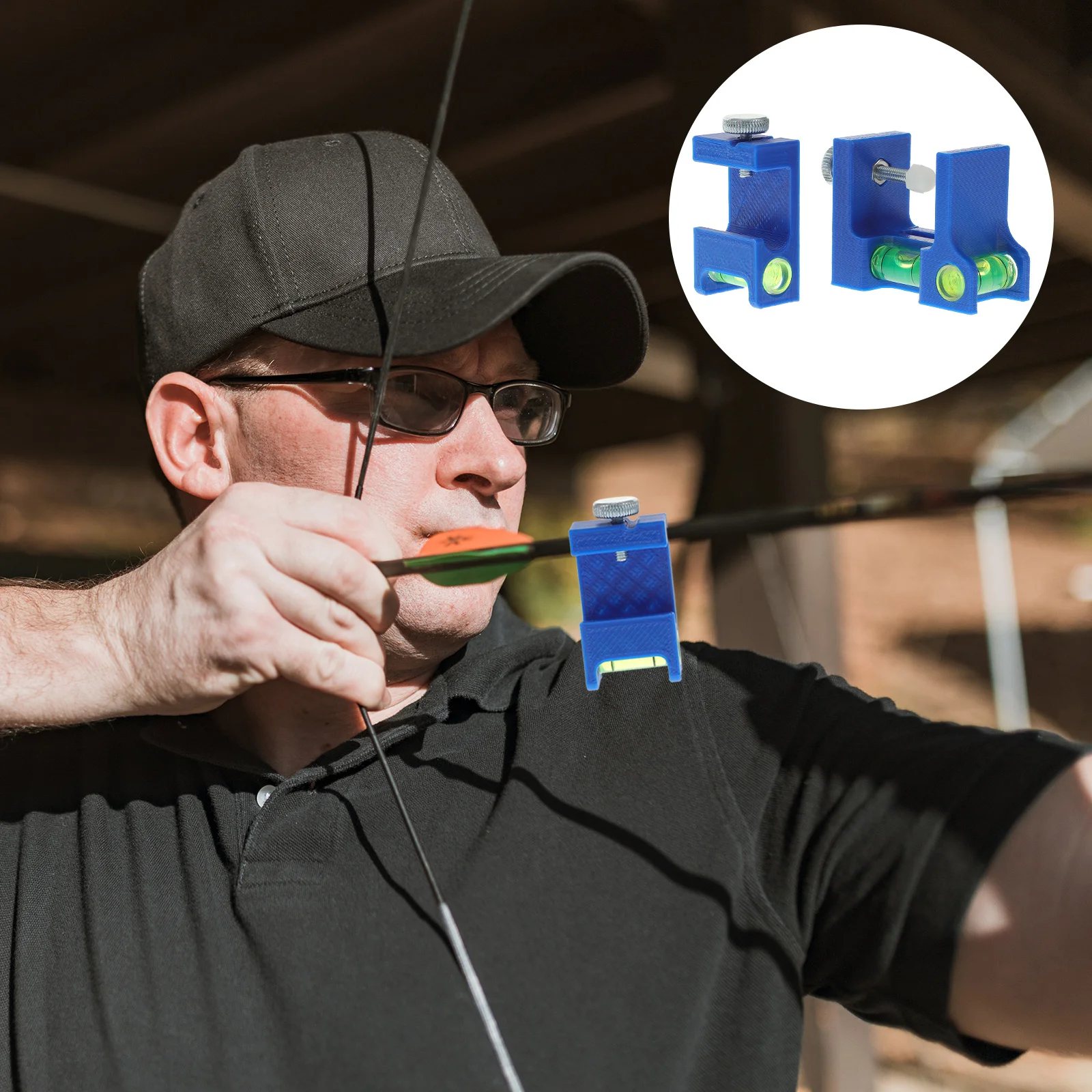 

Bow Level Accurate Archery Positioner Professional Supply Portable Tool Leveler Leveling