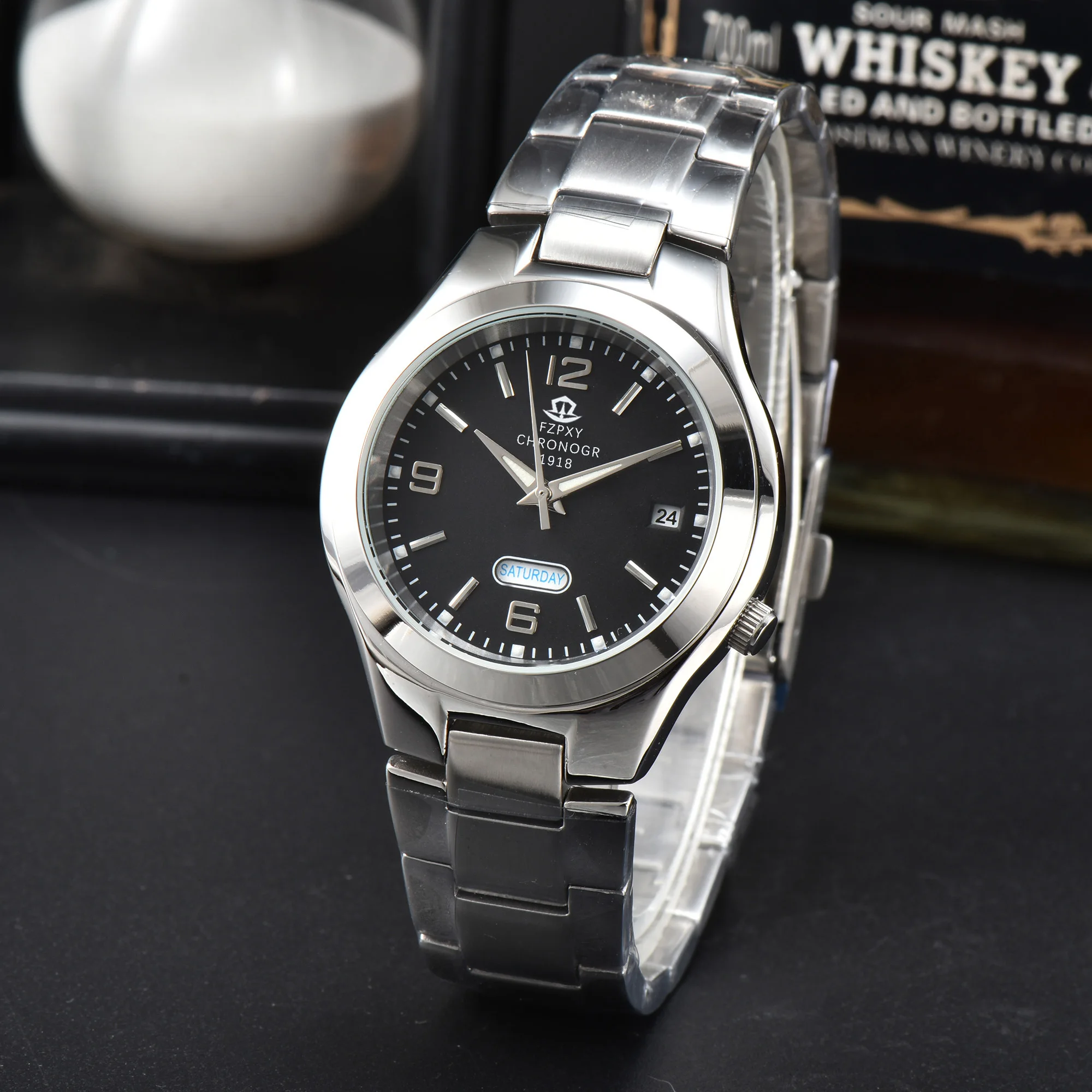 

SEK02 Original Brand Mens Watches Classic Tourbillon Men's 904L Stainless Steel Automatic Mechanical AAA