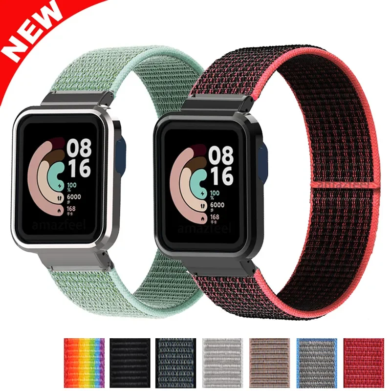 

2022 trend Bracelets For Xiaomi Mi Watch Lite Case Strap Metal Protector For Redmi Watch 2 Lite / Mi Watch Lite Bumper Correa Ba