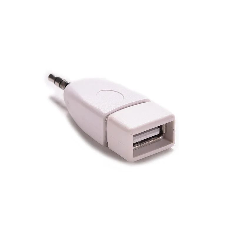 

Новинка 3,5 мм штекер AUX аудио разъем к USB 2,0 гнездовой конвертер адаптер штекер Оптовая продажа подарок новинка