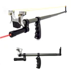 Рогатка Лазерная с прямым стержнем, игрушка для стрельбы, может растягивать длину и высокоточную катапульту