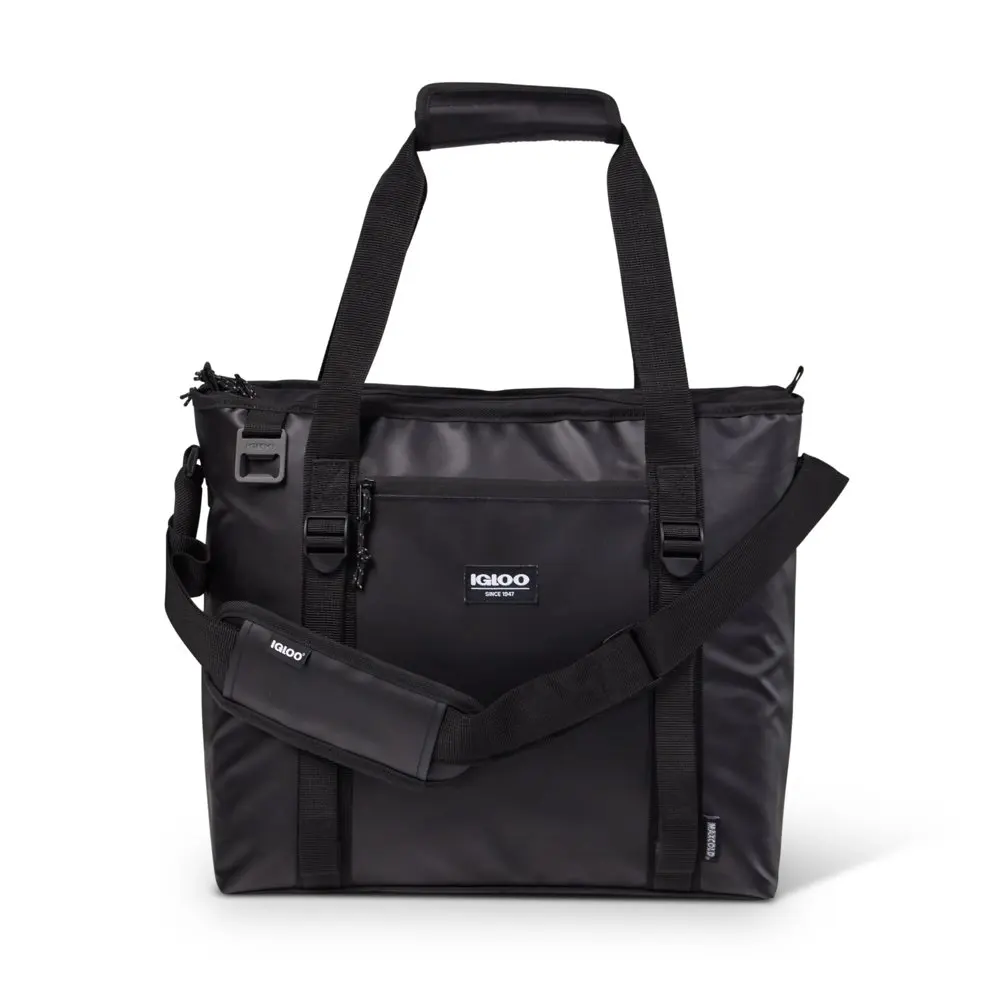 

30-Can Getaway Durable Tote Soft Sided Cooler - Black