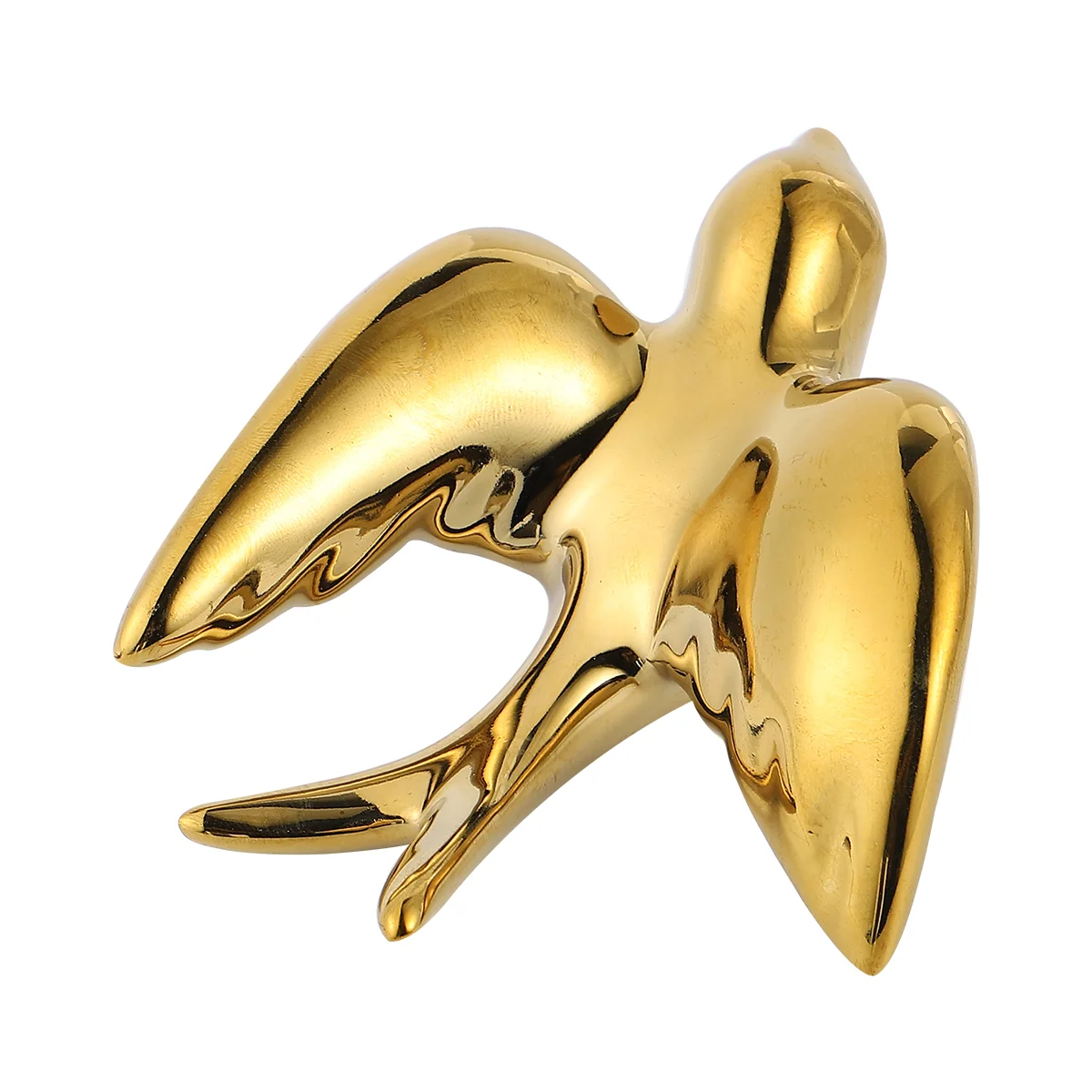 

Ceramic Bird Decor Golden Style Nordic Decorative Artwaresculptures Animal Figurines Ornaments Room Figurine Modern Living Home