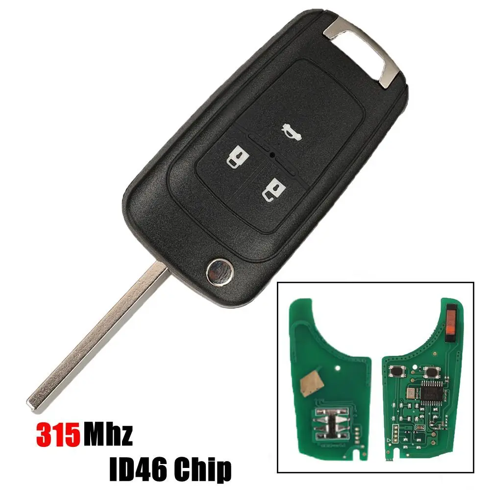 

Portable 315MHz Parts for Car Vehicles Durable Remote Key fob Remote Car Key Keyless 2/3/4/5 Buttons