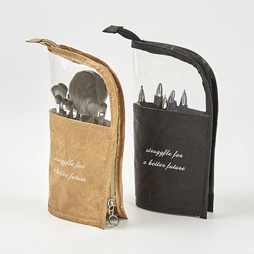 

Подставка для кистей для макияжа, косметичка для женщин, прозрачная косметичка, Женский дорожный держатель для косметики, органайзер, сумка...