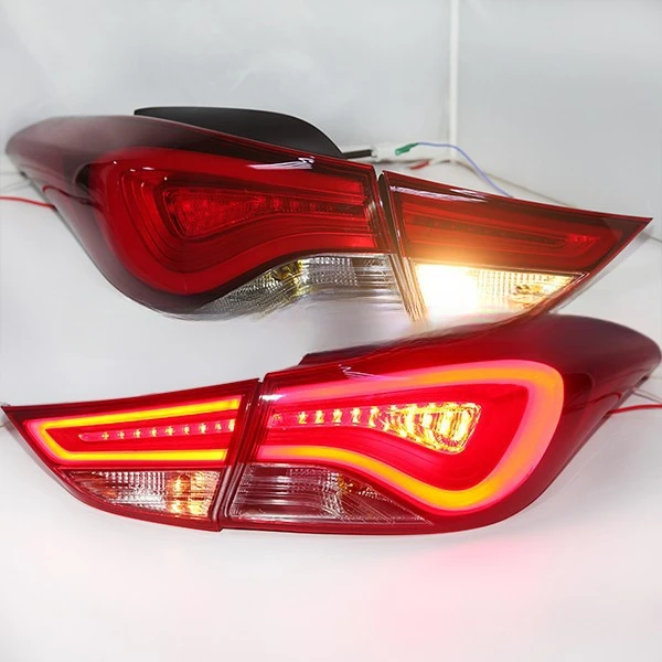 

2011-2014 year For Hyundai Elantra Avante i35 MD LED Tail Lamp rearlights Red White Color WH type