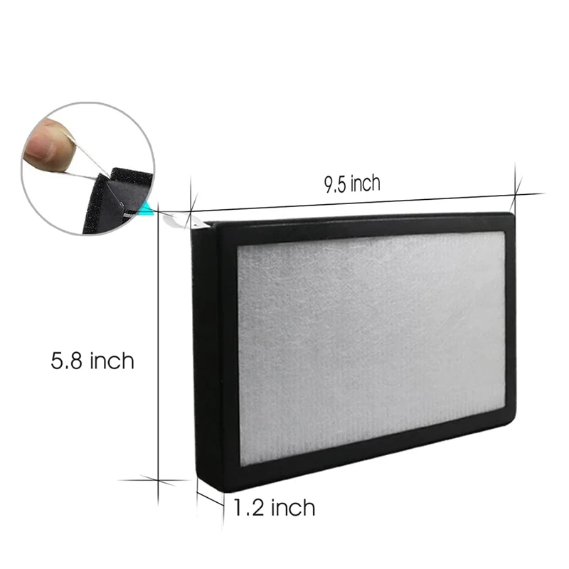 Подходит для фильтра кондиционера Tesla Model 3 CN95 удаления запахов Hepa с