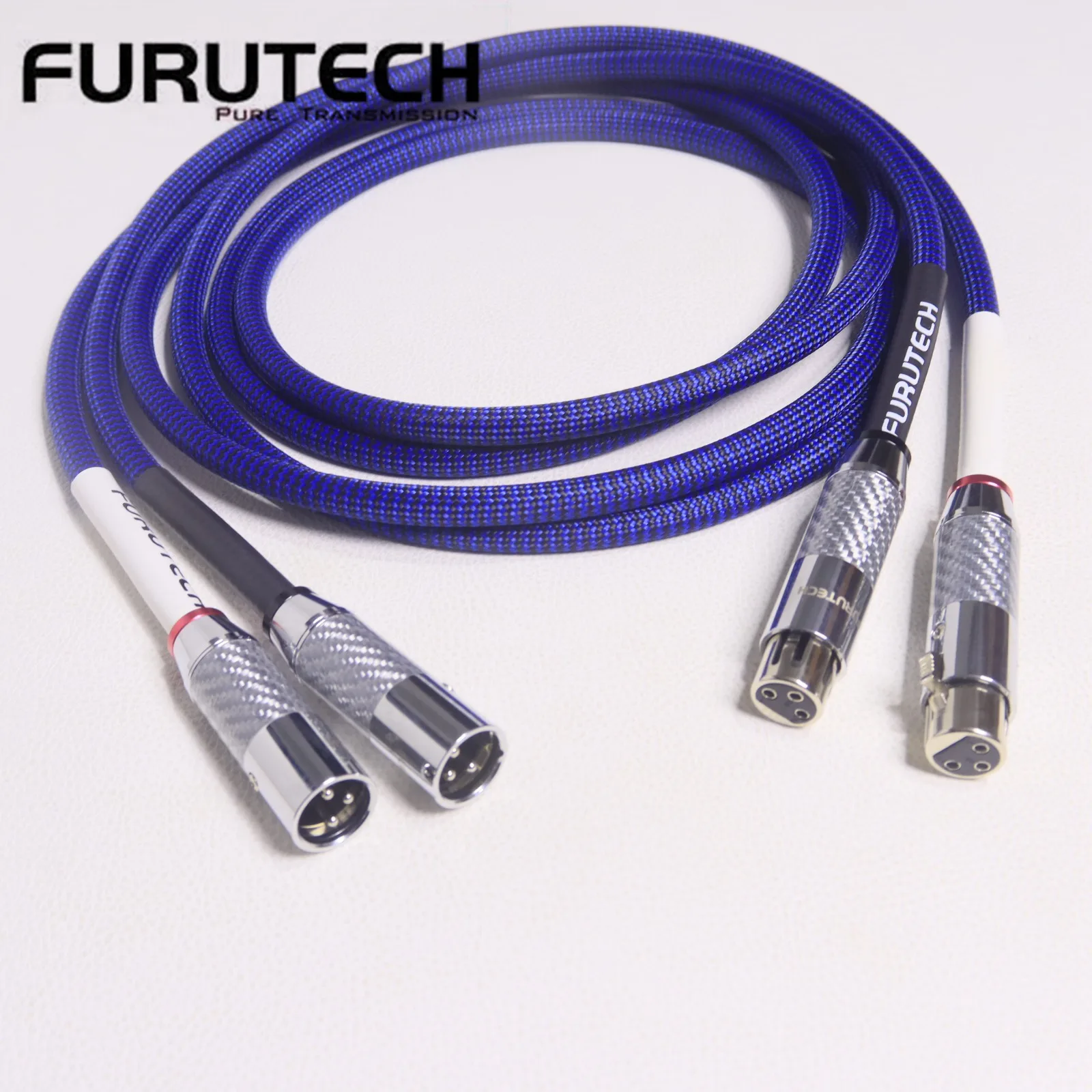 Фото 1 пара флагманских аудиокабелей FURUTECH DAS-4.1 XLR с высококачественными проводниками Alpha OCC, с оригинальными 3-жильными разъемами XLR, произведенные в Японии. №5