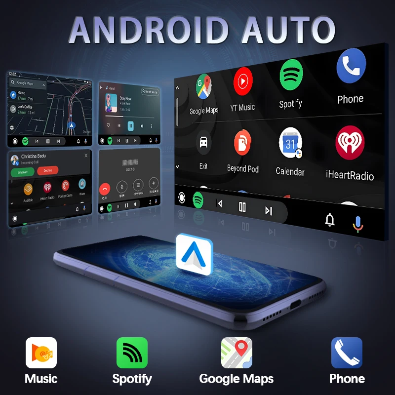 Фото Автомобильный декодер Linux System Android Auto Wireless Apple CarPlay для Lamborghini MMI Hurancan LP610 Aventador LP700 2011-2018 №3