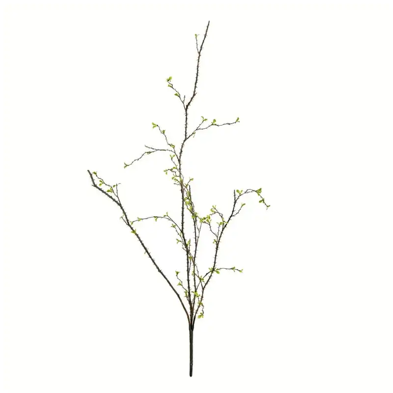 

Indoor Artificial Leaf Branch - Realistic Looking Colorful Foliage of Plastic - Maintenance Free - 2 per