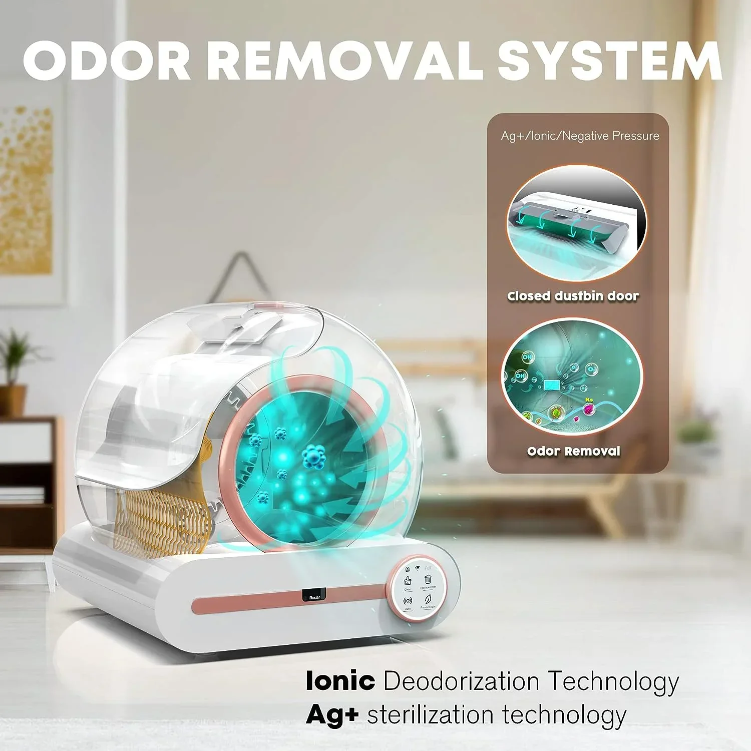 Автоматический умный кошачий туалет