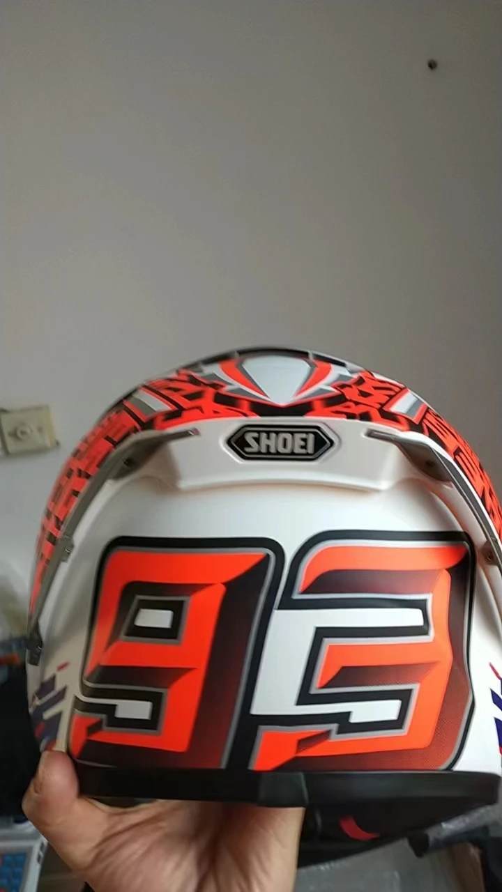 

SHOEI Helmet X14 Marquez Red Ant Bull Full Face Racing Motorcycle Professional Helmet Casco De Motocicleta W