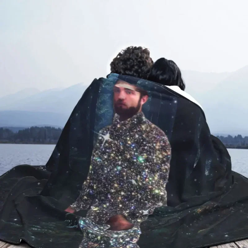 Флисовое одеяло Роберта Паттинсона Роба теплое фланелевое это кожа убийцы Беллы