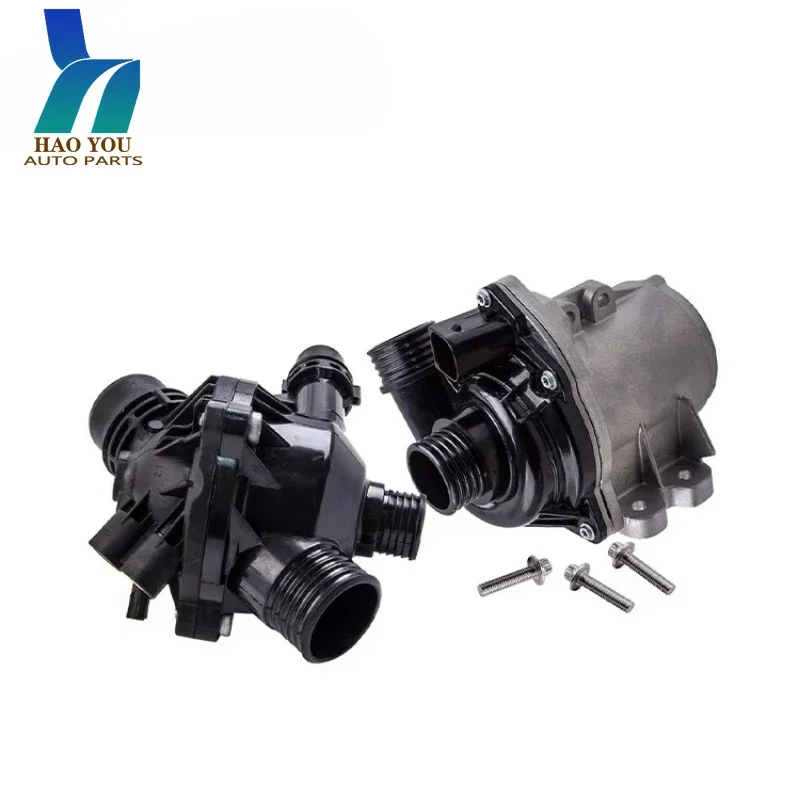 11517632426 Водяной насос с термостатом и болтом для BMW 128i 325i 328i 528i 530i X3 X5 X6 11517586925 11510392553