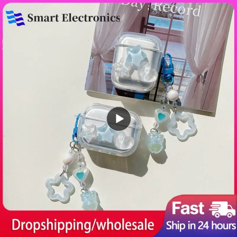 

1~10PCS Protected Apple Airpods Second Generation Lovely Safe Airpods Case Convenient Durable Love In The Stars