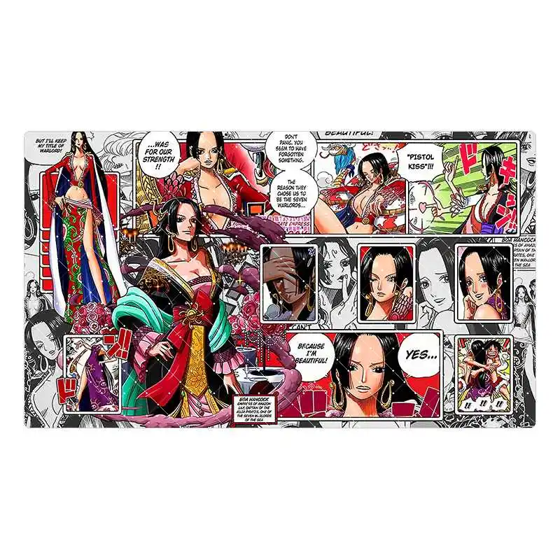 Игровой коврик для карт One Piece OPCG, 60*35*0.2см, новая серия комиксов, коллекция с Энелом, Эйсом, Лоу, Хэнкоком, Бруком, Бонни, подарки, игрушки (art.: 3920db3e11ffe) - 3920db3e11ffe