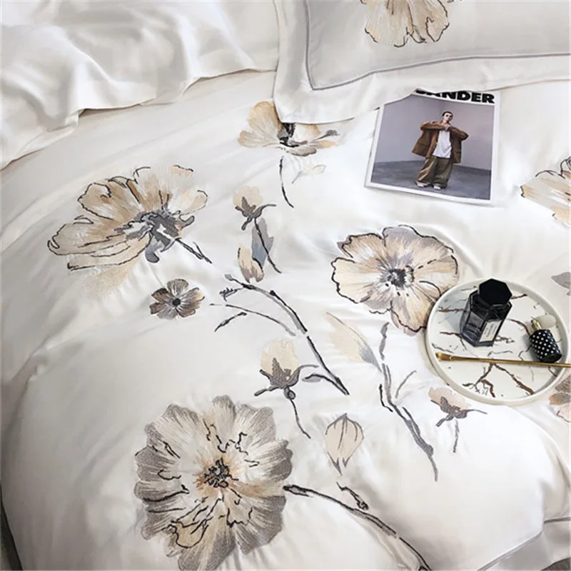 Легкий роскошный высококачественный двухсторонний комплект из четырех