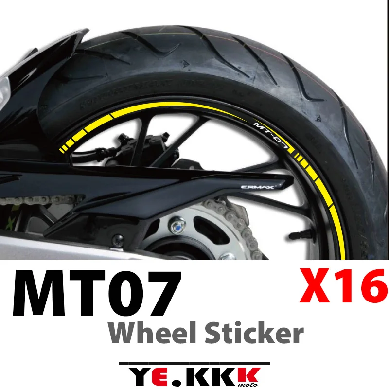 

Наклейка на ступицу колеса для YAMAHA MT07 FZ07