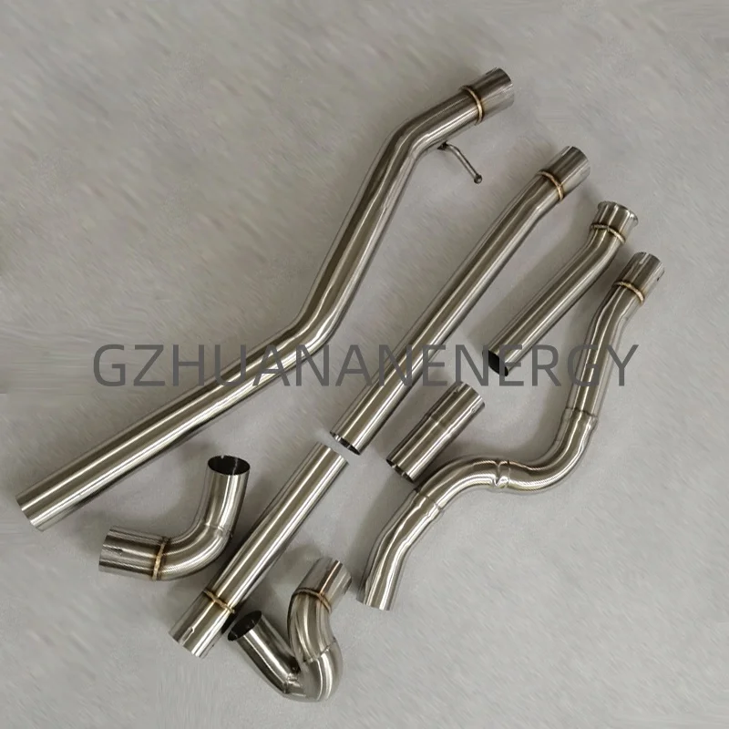 Фото Выхлопная система Valvetronic Catback для 320 F35 2.0T с четырьмя насадками, клапанным глушителем и трубами из нержавеющей стали 304 №2
