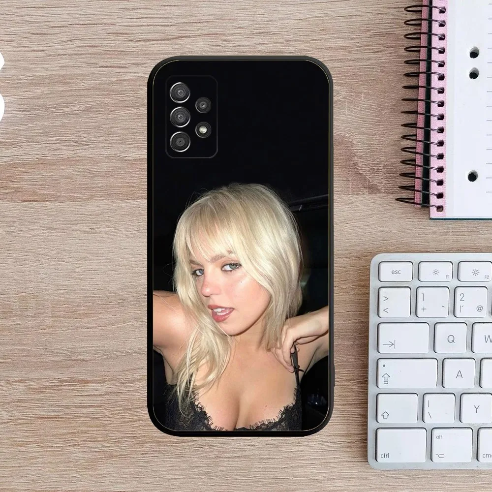 Чехол R-Renee Rapp Singer для телефона Samsung Galaxy A13 A21s A22 A31 A32 A52 A53 A71 A80 A91 мягкий черный