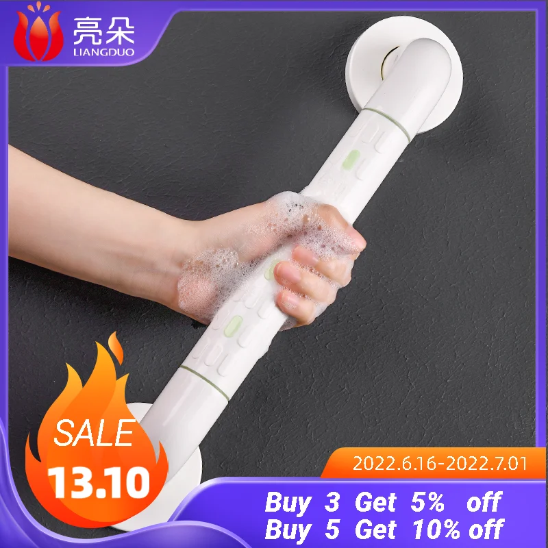 

Luminous Handrail Thicken Handle Skid Resistance Toilet Handrail Elderly Child Discapacidad Universal Bathroom Bathtub Hotel