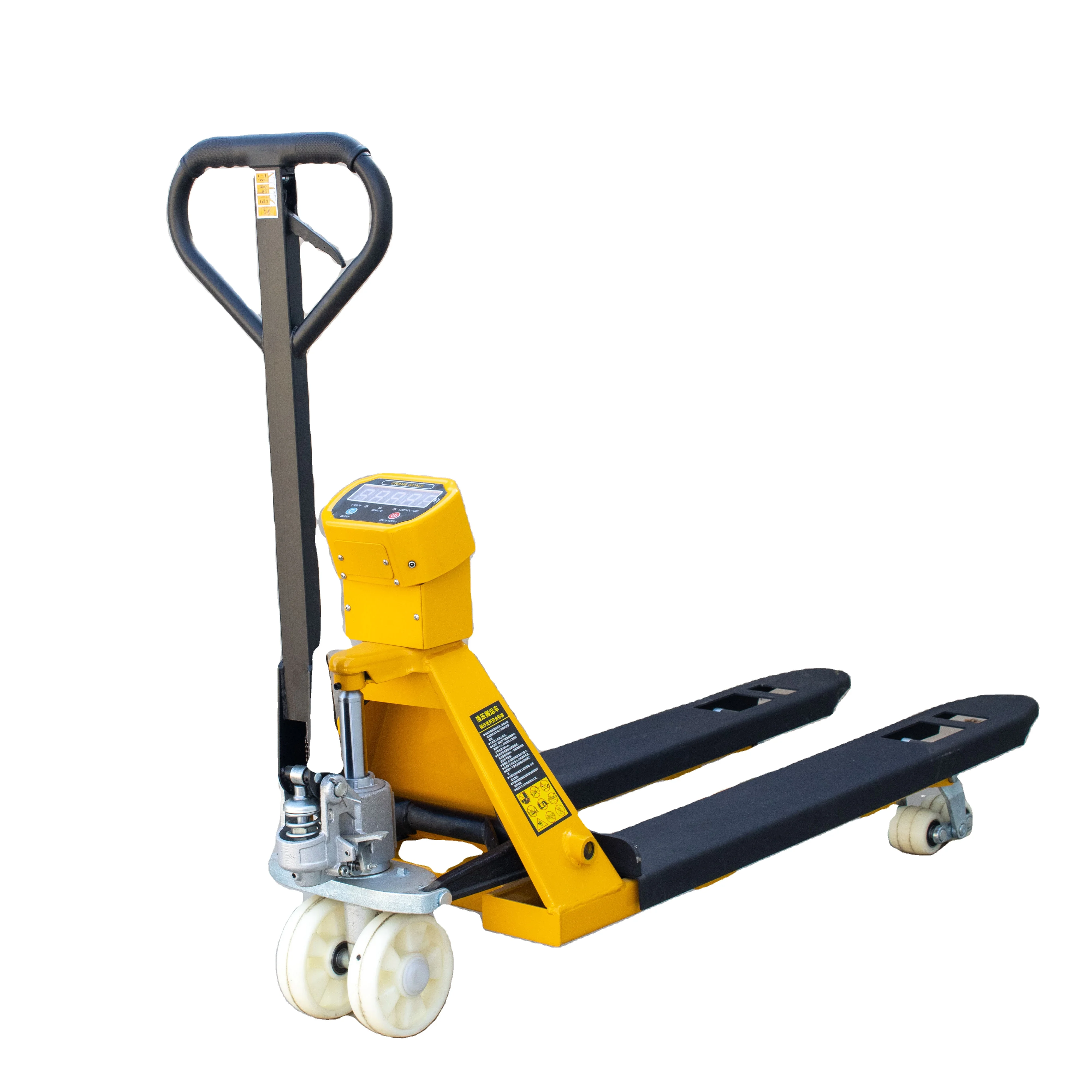

Hydraulic scale manual pallet truck Electronic weighing mobile weighing tray hydraulic weighing