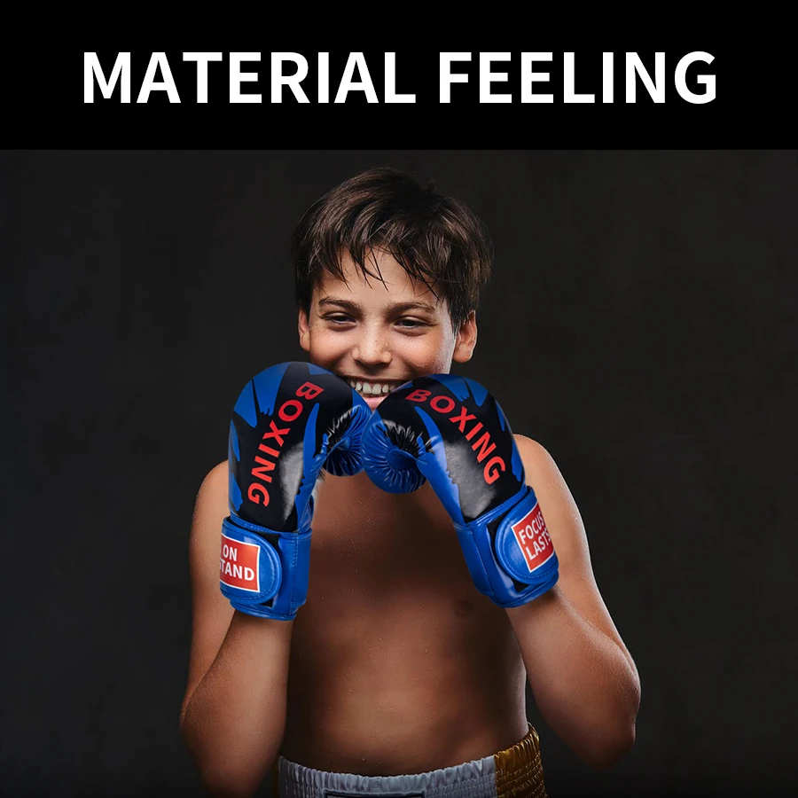 Перчатки для кикбоксинга мужчин и женщин ПУ карате Муай Тай Guantes De Boxeo Бесплатная