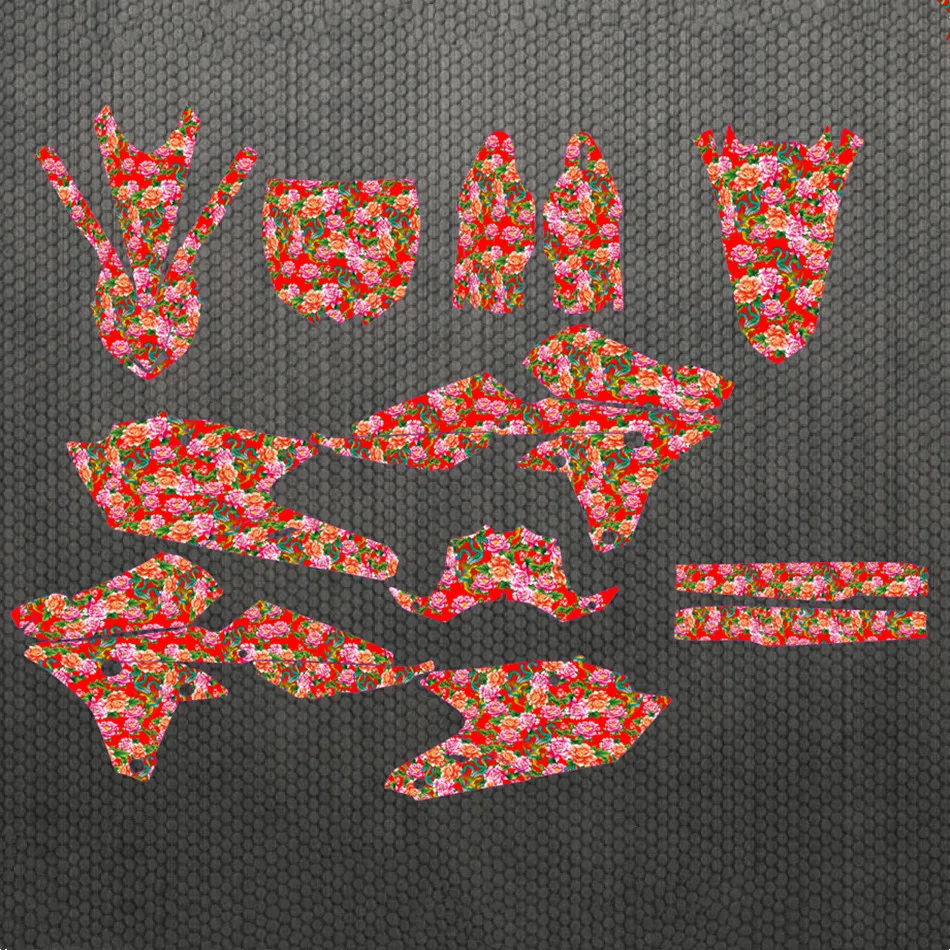 Бесплатный набор индивидуальных графических наклеек 3M для мотоцикла Yamaha WRF450 WR450F 2016 2017 2018 WR 450F 450 WRF.