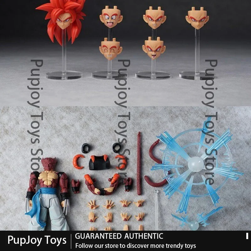 Фото Коллекционная фигурка Tonsenarttoys Kamione Studio SHF Гогета SSJ4 из Dragon Ball GT: Супер Сайян 4, модные игрушки, сувениры №5