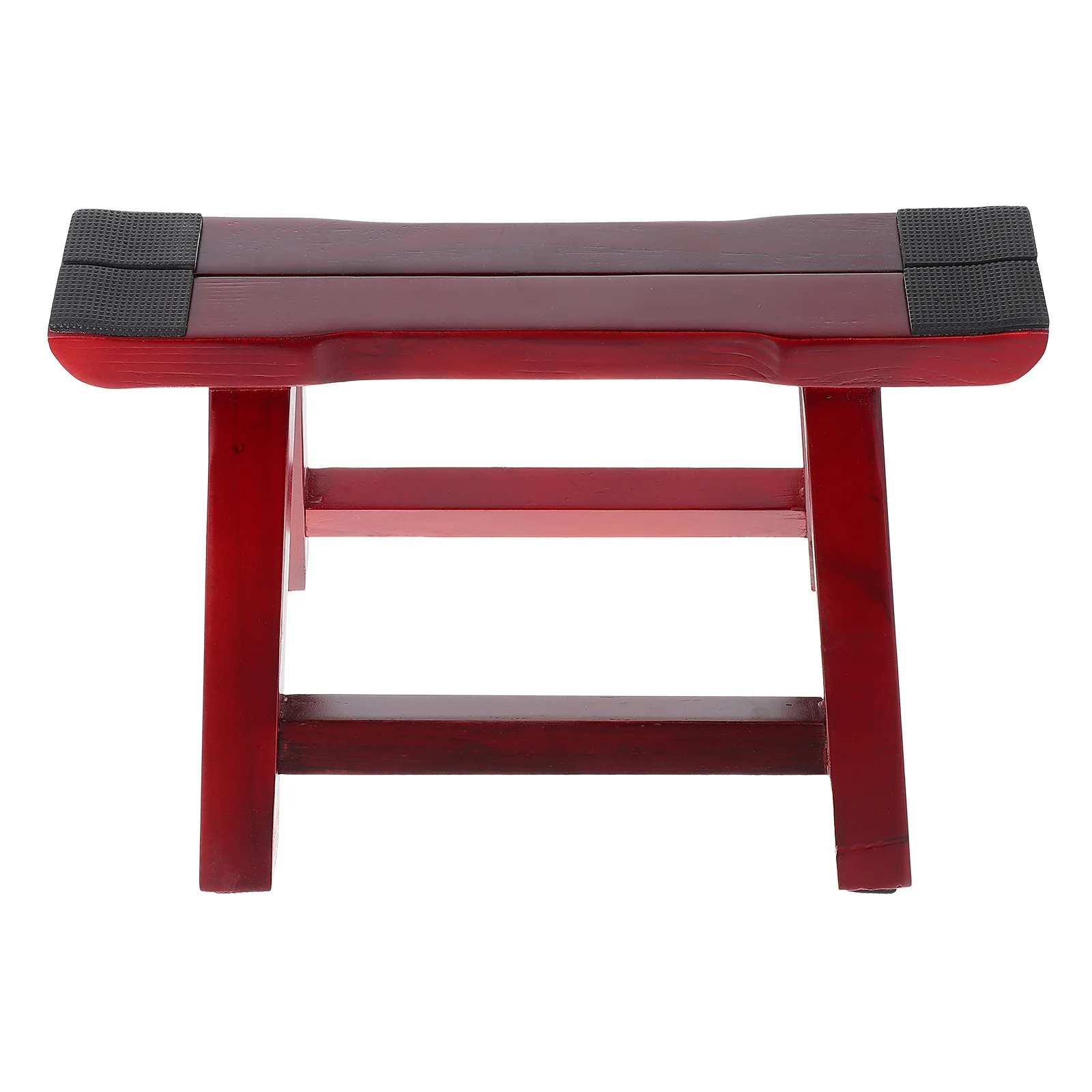 

Keyboard Stands Guzheng Qin Wood Shelf Rack A-shaped Portable 37X26X19.5 Red Wooden