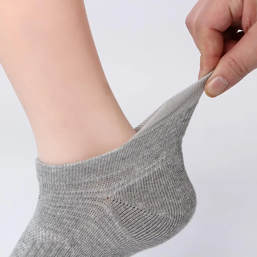 

1 Pair Cotton Socks Mesh Breathable Short Casual Socks Summer Cotton Sports Socks Absorb Sweat Ankle Socks Set Meias
