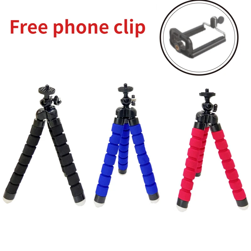 

Штатив для телефона гибкий губчатый