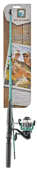

C/TMF-SPCM Take MeFishing 4'6" 2Pc Spinning ComboCarded