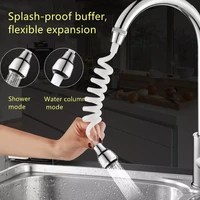 long hose flexible faucet extended sprayer kitchen sink tap diffuser rotatable filter sprayer faucet nozzle shower bath devices