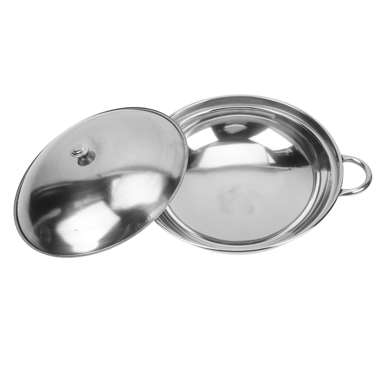 

Pot Pan Steel Cooking Stainless Pots Ramen Wok Pasta Noodle Pans Fry Stockpot Hot Nonstickshabucover Cooker Frying Metal Seafood