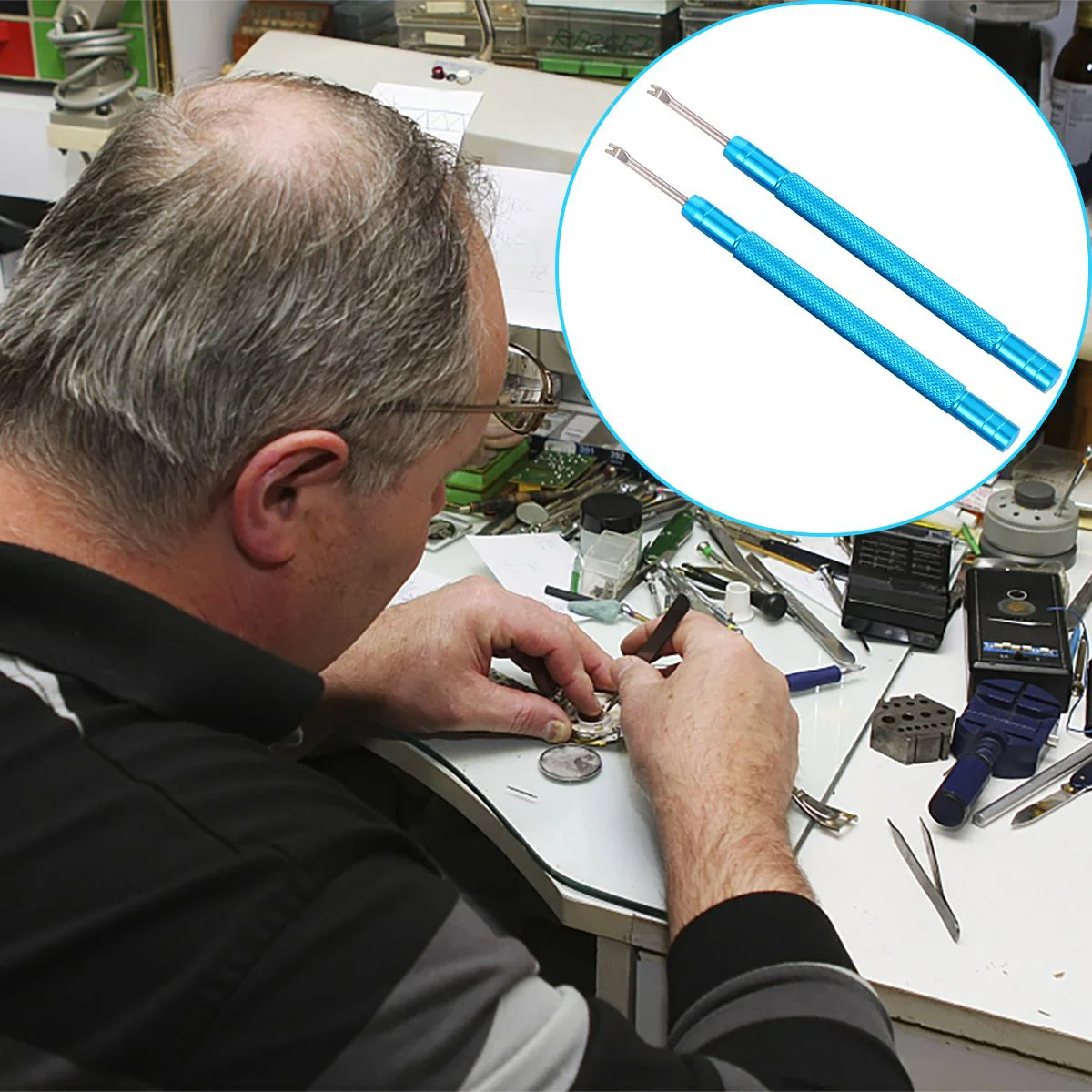 

Watch Tool Band Removal Repair Tools Hand Puller Link Remover Wristwatch Leversbar Spring Lever Screwdriver Removing Kit Needle