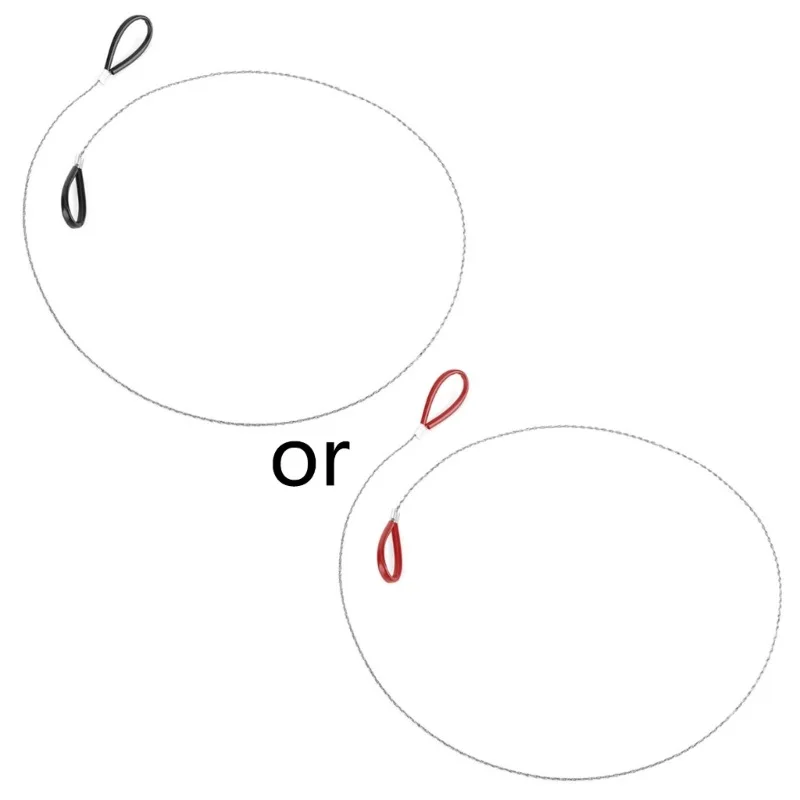 Портативная проволочная пила из нержавеющей стали с ручкой для пальцев