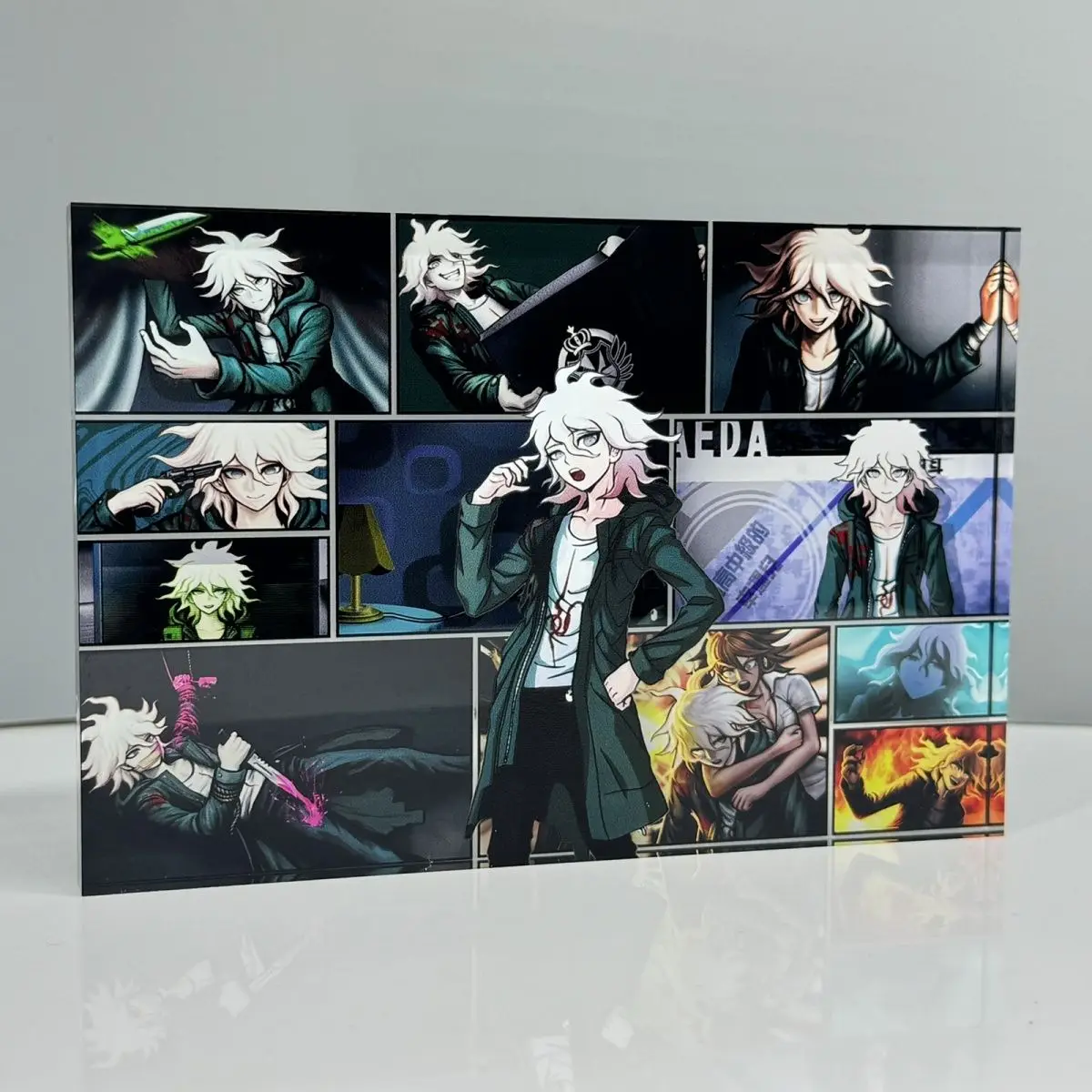 Аниме игра Danganronpa Nagito Komaeda косплей стоячий знак орнамент аксессуары акриловая