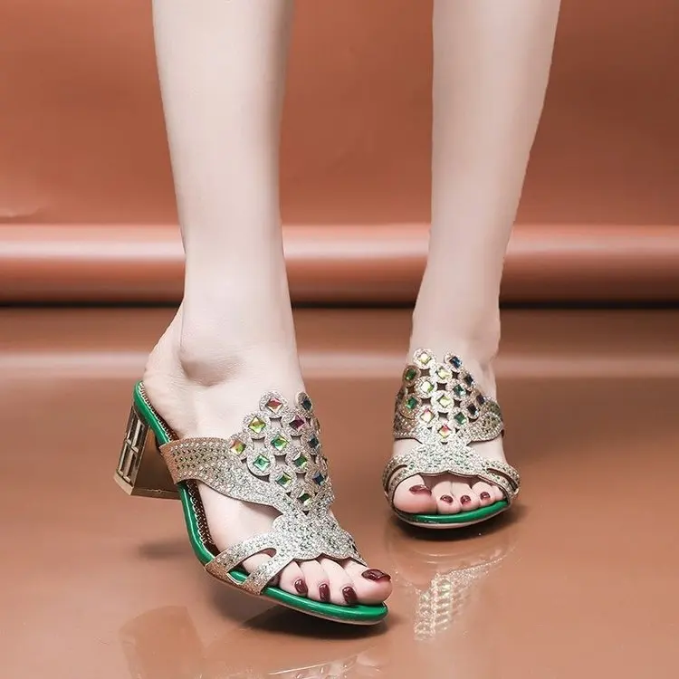 

Женские летние сандалии с открытым носком, большие размеры