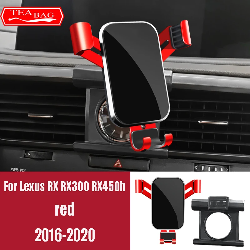 

Adjustment Car Phone Holder For Lexus RX RX350 2009-2015 RX300 RX450h 2016-2020 LS LS350 LS500h Air Vent Mount Bracket Snap-type