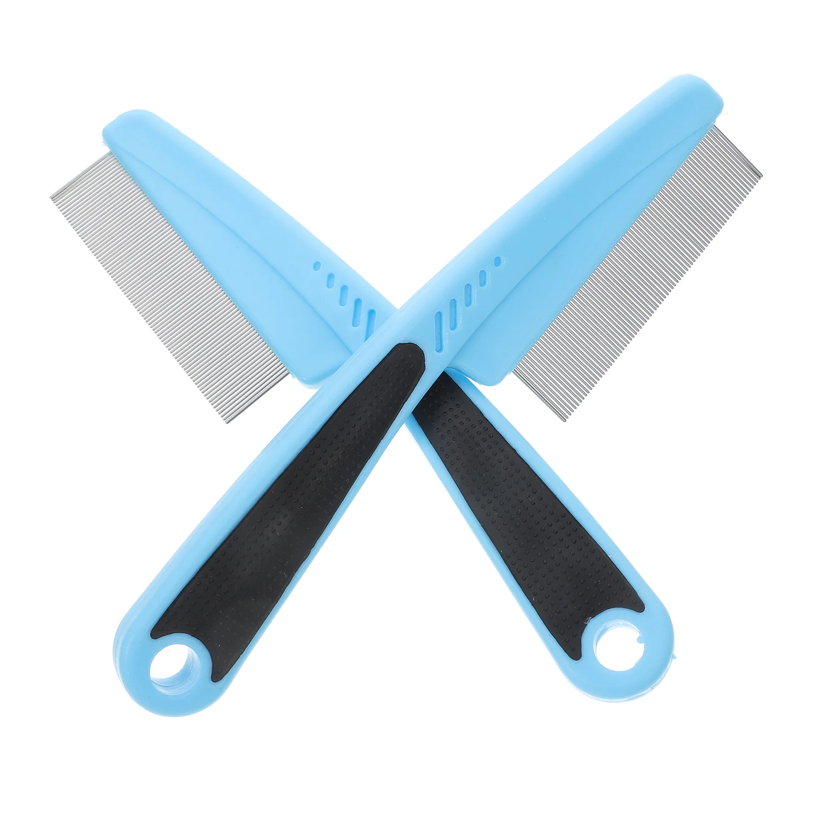 2 шт. щетка для кожи головы удаления перхоти расческа из нержавеющей стали с
