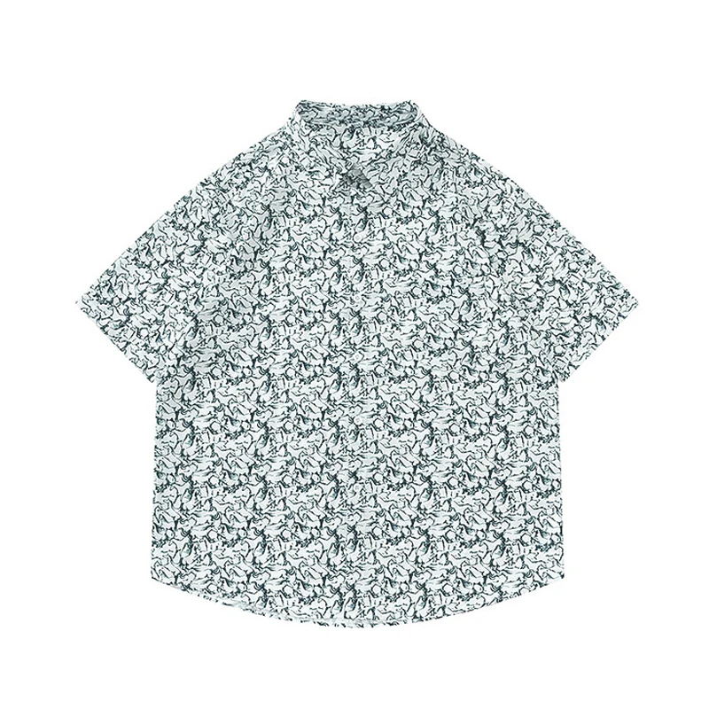 

Летняя рубашка с коротким рукавом NIGO # nigo94787