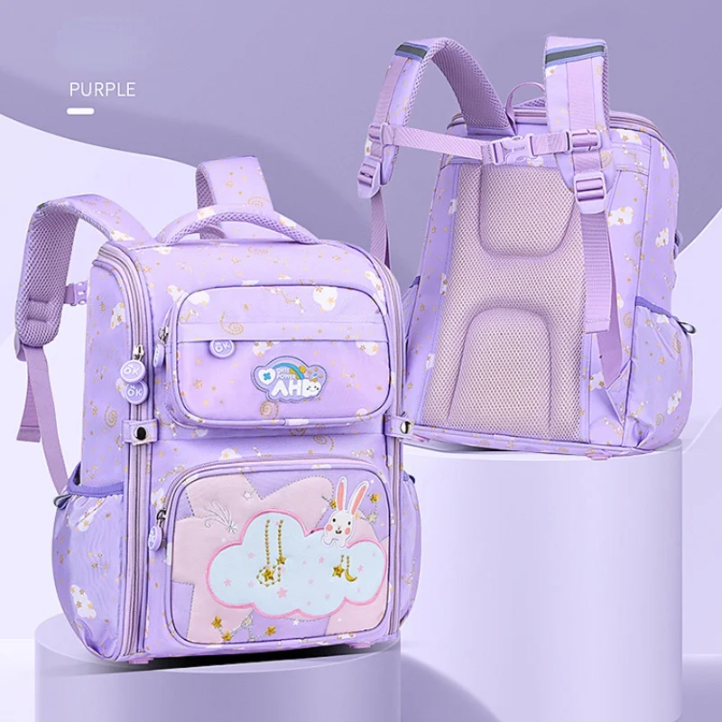 Children British Style Rabbit Astronaut Backpacks New 2022 Girls Boys Students Cartoon Schoolbags High-capacity Drop Shipping