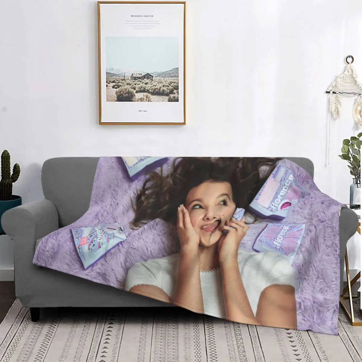 

ZENGA Millie коричневое одеяло Бобби, покрывало для кровати, Клетчатое одеяло, плед для пикника, покрывало для дивана, теплое одеяло, домашний тек...