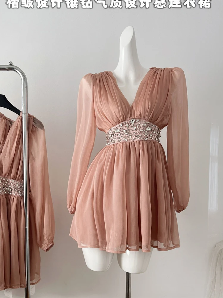 Женское винтажное платье из хлопка NoEnName_Null