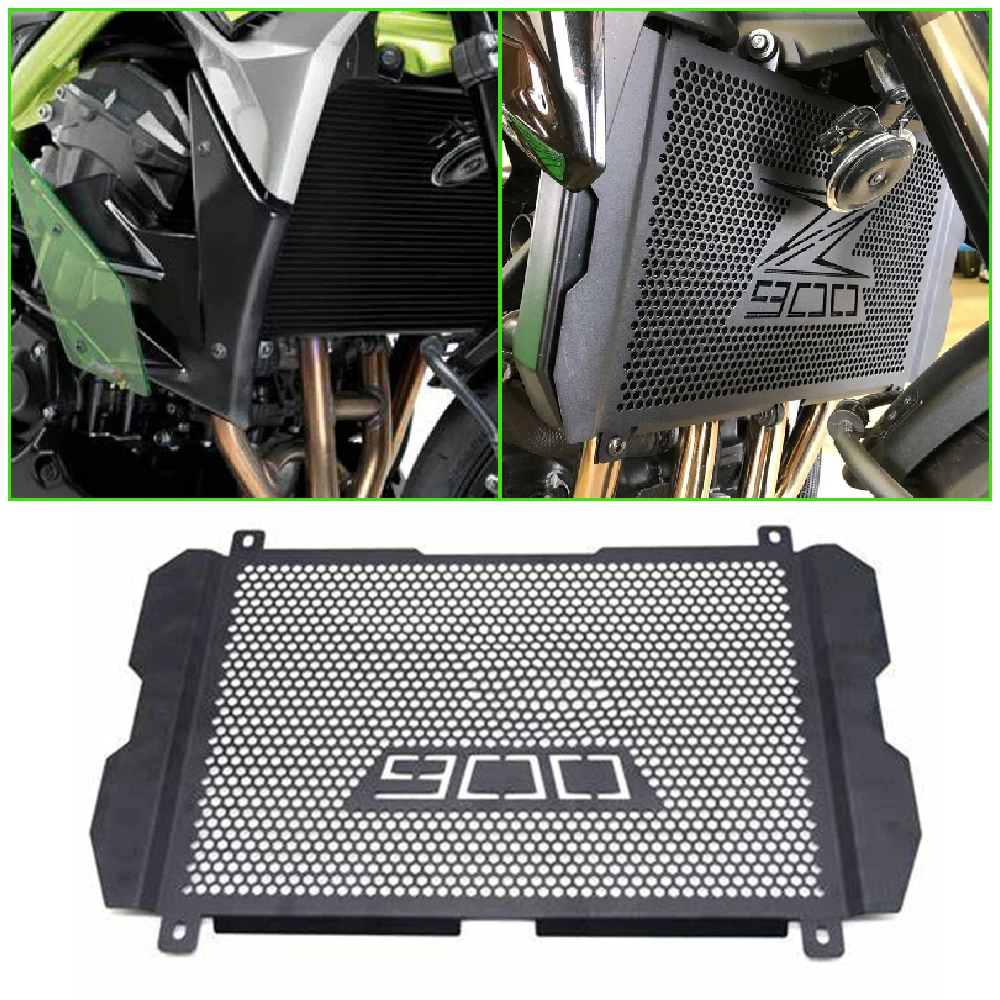 Подходит для Kawasaki Z900 ZR900 SE ABS Performance 2017-2024 защита радиатора мотоцикла передний