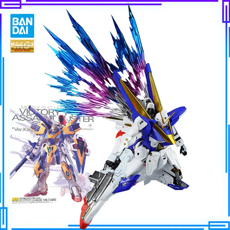 Мобильный костюм Victory Two Assault Buster V2 Gundam, модельные наборы Ver Ka Bandai, оригинальные модели MG 1/100 Gunpla, аниме фигурки