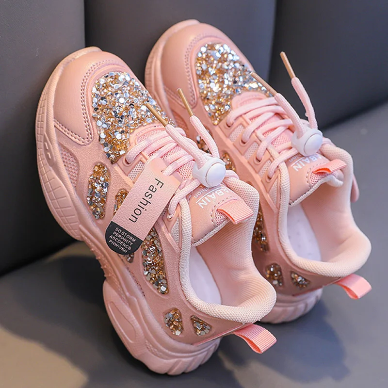 Новое поступление детские кроссовки повседневная обувь для девочек и мальчиков