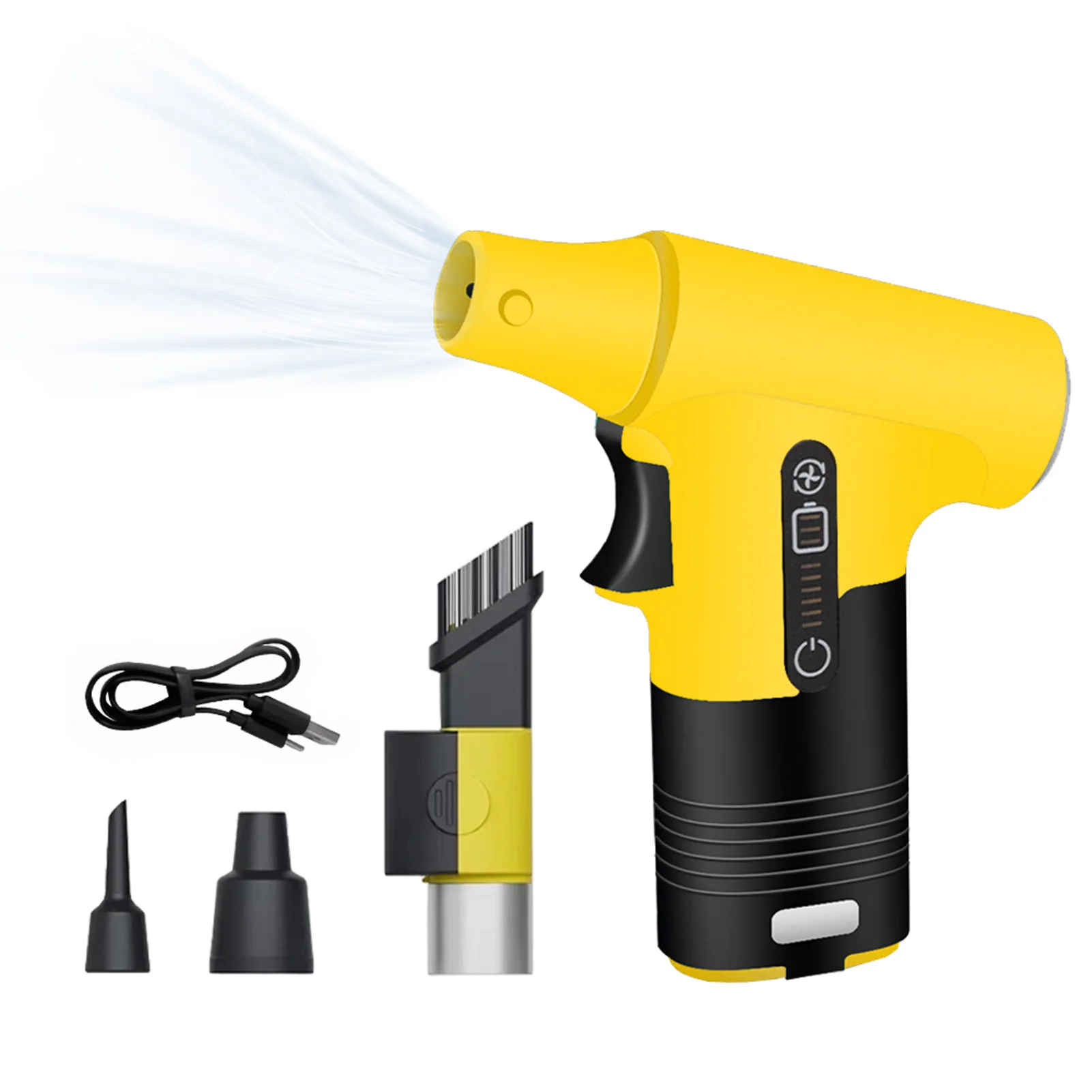 

Портативный электровоздуходув 2-в-1